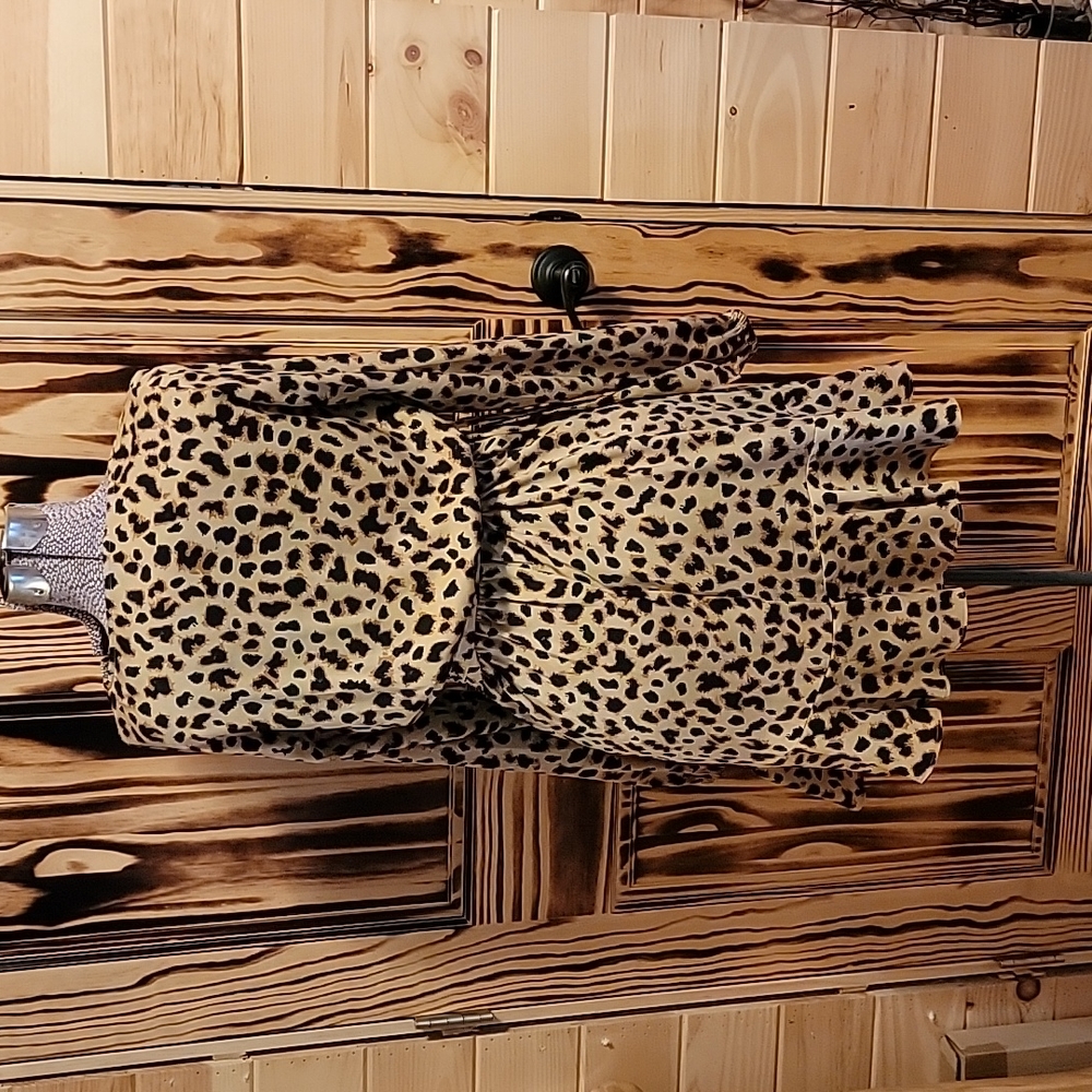 Express Leopard Dress - Picture 2 of 4